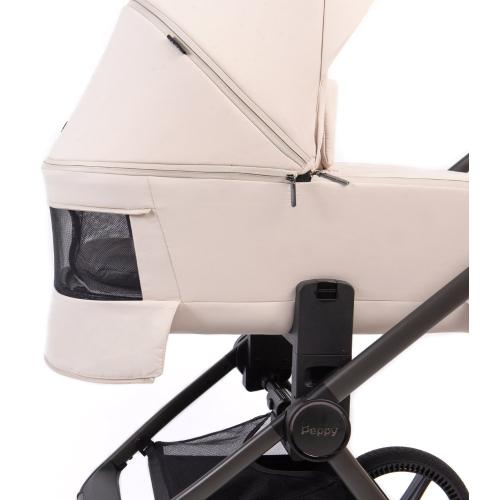 Коляска 2 в 1 Peppy Monaco Thermo Beige бежевый фото 8
