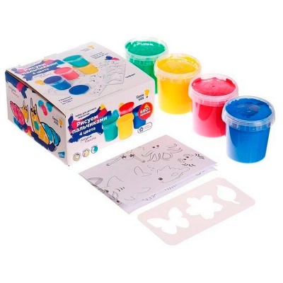 Набор для детского творчества Рисуем пальчиками Dream Makers TA1406 1