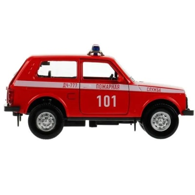 Игровой набор Гараж Пожарная часть Технопарк GARAGESMA-20PLFRI-LAD 3