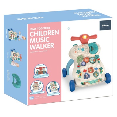 Развивающий центр Ходунки каталка Маленький эрудит Pituso HW21020175 2