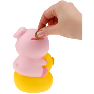 Копилка Свинка на Утке 21 см Miland КС-3680 2