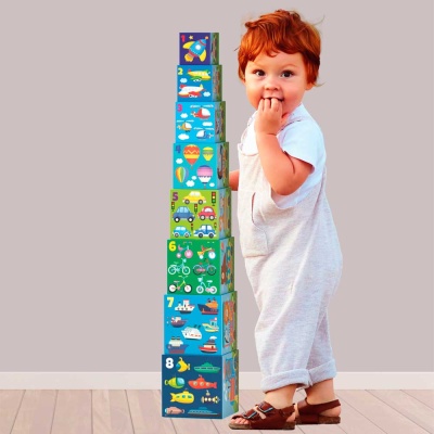 Пирамидка Транспорт Десятое Королевство 04639 4