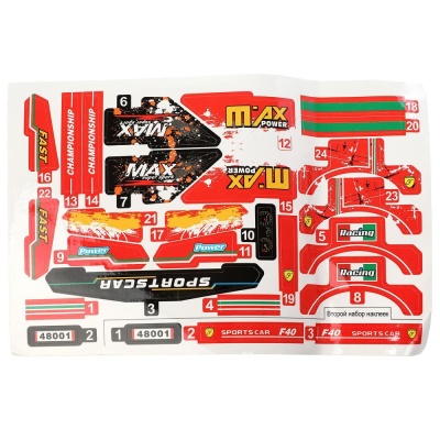 Конструктор Суперкар 471 деталь Город мастеров 85021-ZH 04