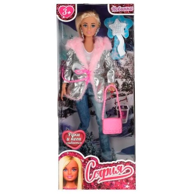 Кукла София 29 см В шубе Карапуз 66001-W10-S-BB