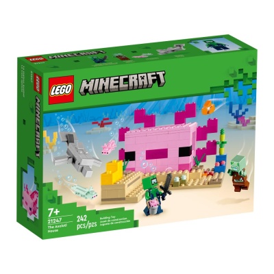 Конструктор Lego Minecraft 21247 Дом Аксолотля