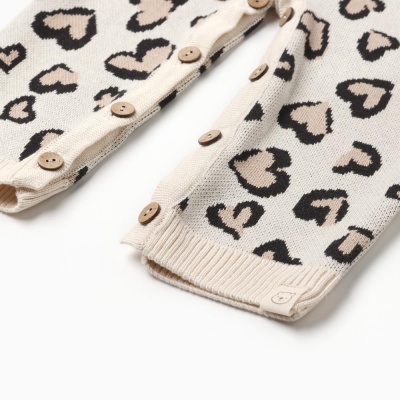 Комбинезон вязаный Leo Love Крошка Я 10331604 бежевый 05