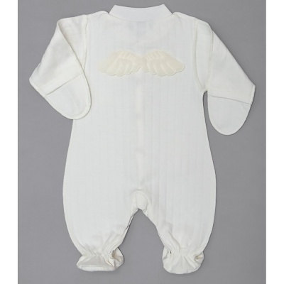 Комбинезон для крещения Ангел и крылья Clariss 995 2