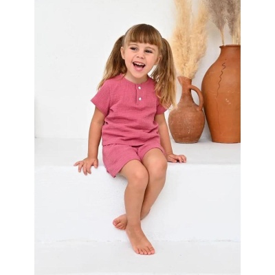 Костюм из муслина Carrot 10002261 ягодный 03