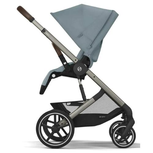 Коляска 3 в 1 Cybex Balios S Lux TPE Stormy Blue фото 6