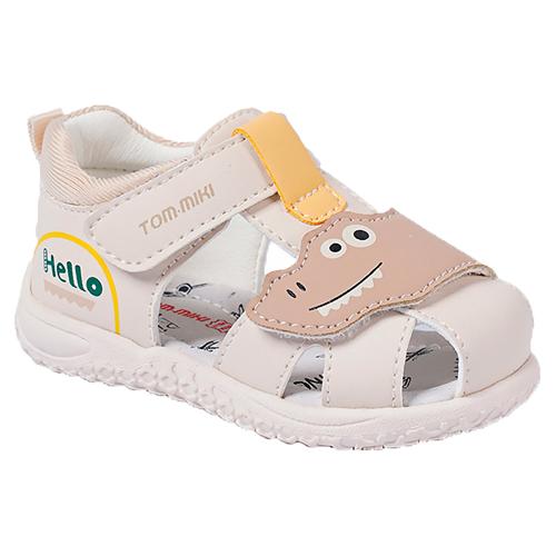Сандалии для мальчика Tom&Miki T-11529-D бежевые