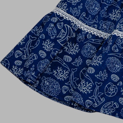 Платье Рыбки Чуди Кидс 370625П синий 04 Платье Рыбки Чуди Кидс 370625П синий 04