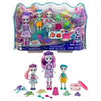 Набор игровой Семья Черепашек с аксессуарами Enchantimals Mattel HCF95