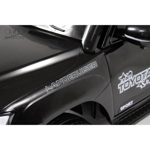Детский электромобиль RiverToys G555GG чёрный фото 6