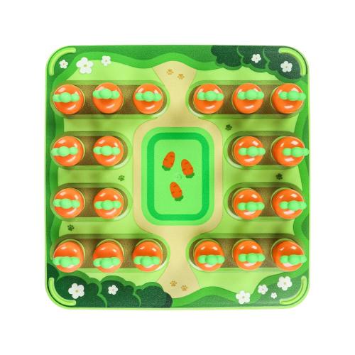 Развивающая настольная игра Веселое IQ-развитие Кролики и морковки Рыжий Кот И-7828 фото 3