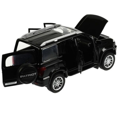 Машинка металлическая УАЗ Патриот Технопарк PATRIOT-124SL-BK 4