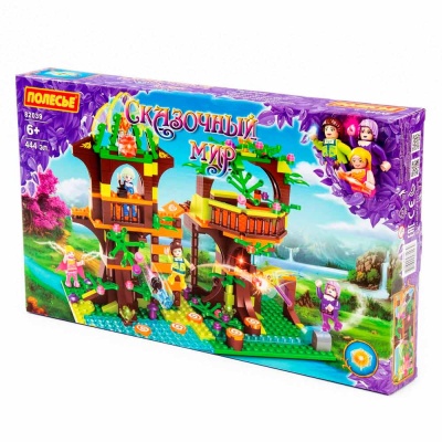 Конструктор Классик Сказочный мир-1 444 элемента Полесье 82039 2