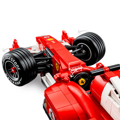 Конструктор Lego Icons Болид Ferrari F2004 Михаэля Шумахера 11375 3