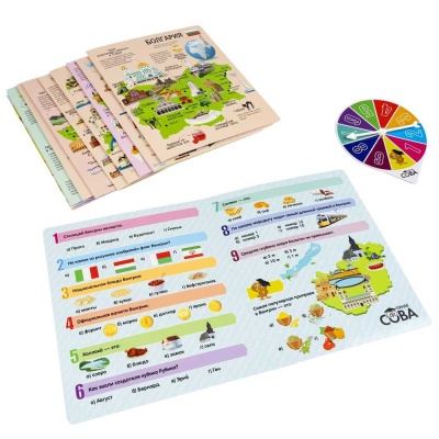 Настольная игра-викторина Страны Европы 2 Bondibon ВВ5645