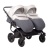 Коляска для двойни Charlotte Sity Duo Indigo
