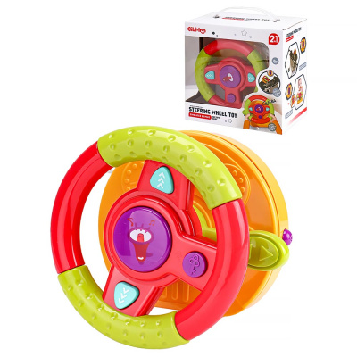 Развивающая музыкальная игрушка Руль Рыжий кот 2800501BB 4