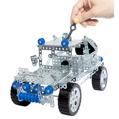 Конструктор металлический Джип 5 в 1 420 деталей Десятое королевство 05847 11