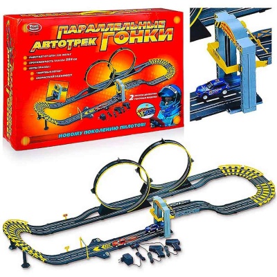 Гоночный автотрек Параллельные гонки 445 см Play Smart 0811 1
