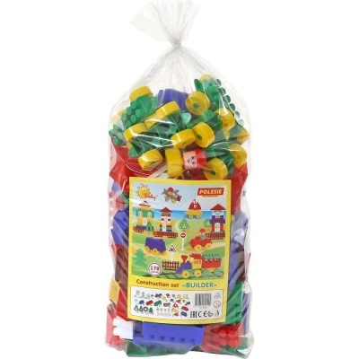 Конструктор Строитель 178 деталей Полесье 52544 02