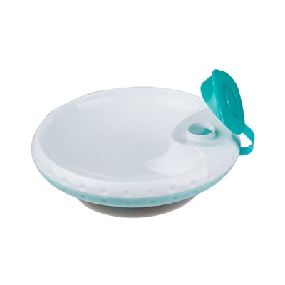 Тарелочка с подогревом BabyOno 1070/01 мят