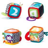 Игровой набор Подвесные мягкие кубики Infantino 306606