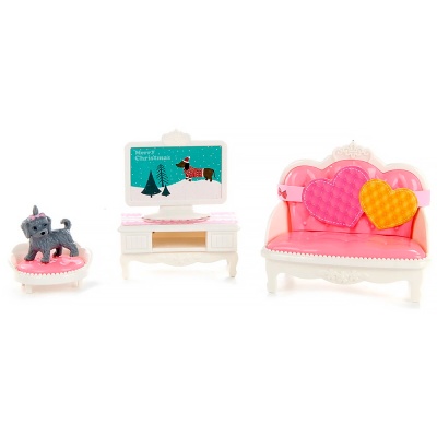 Мебель для кукол Гостиная с зайкой Veld Co 117905 3