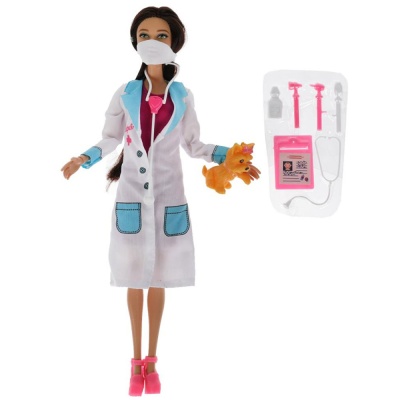 Кукла София-ветеринар 29 см Карапуз 66513-21-S-BB