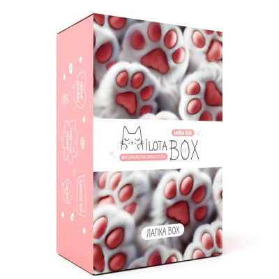 Подарочный набор MilotaBox Лапка Box mini iLikeGift MB136 3