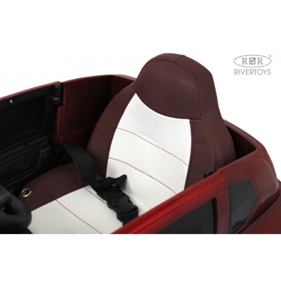 Детский электромобиль RiverToys X008XX красный глянец