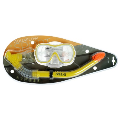 Набор для плавания маска и трубка Intex 55647