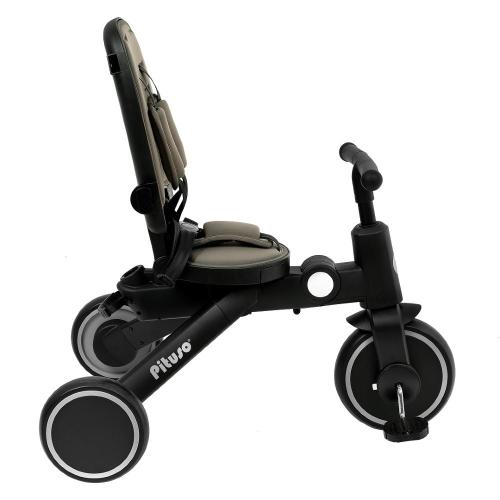 Велосипед трёхколёсный Pituso Leve Pro T8-Khaki хаки фото 6