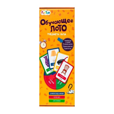 Настольная игра Обучающее лото Предметы быта FunTun F1204003P
