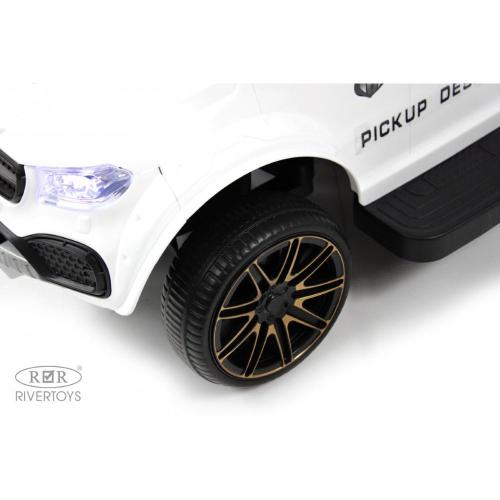Детский электромобиль RiverToys G008GG-A белый фото 11