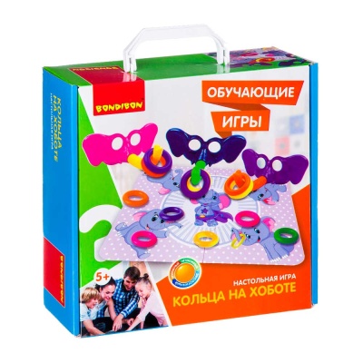 Настольная игра Кольца на хоботе Bondibon ВВ2423 3