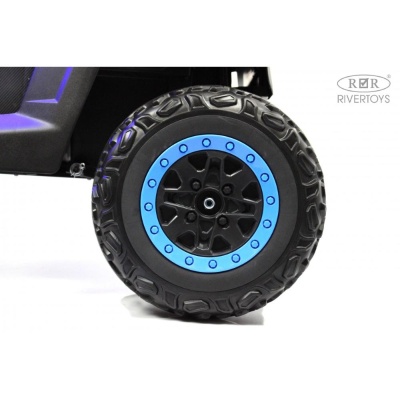 Детский электромобиль Spider 4WD RiverToys T777TT синий 04