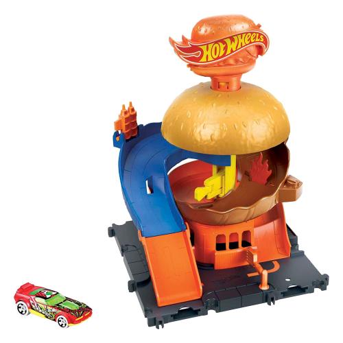 Игровой набор Hot Wheels Центр города Mattel HDR24 фото 3