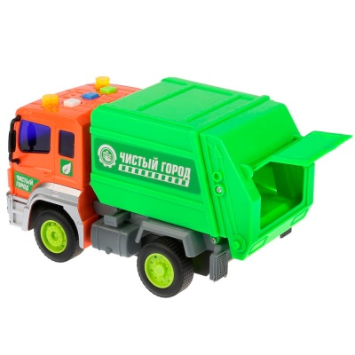 Инерционная машинка Камаз Мусоровоз Технопарк KAM-17PL-GAR 3