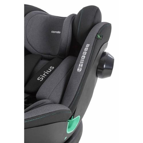 Автокресло Carrello Sirius AY949 CRL-8808 Absolute Black фото 2
