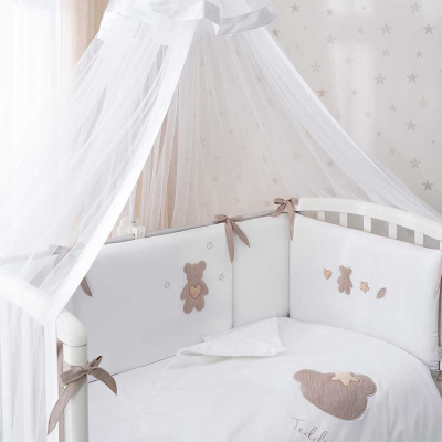 Комплект постельных принадлежностей для детей Teddy Love 6 предметов Perina ТЛ6-01.12 04