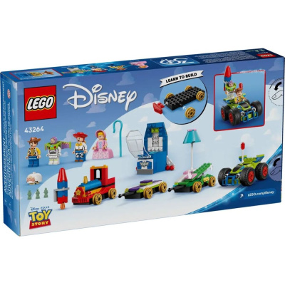 Конструктор Lego Disney 43264 Праздничный поезд и машинка