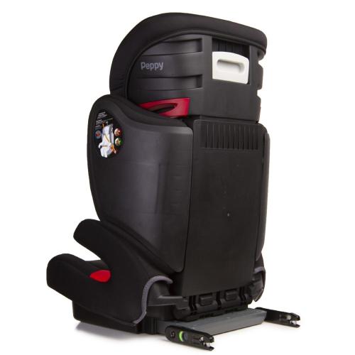 Автокресло Peppy Joy IsoFix black фото 5