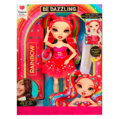 Кукла Rainbow High Dazzling Вивьен MGA 70779 красная