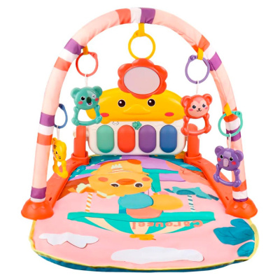 Коврик детский развивающий со звуком Рыжий кот 2182954 2