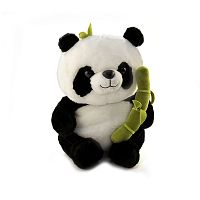 Мягкая игрушка Панда с бамбуком 35 см