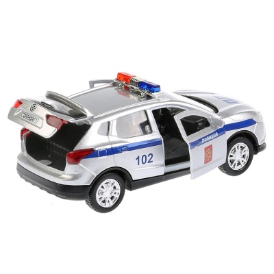 Металлическая инерционная машинка Nissan Qashqai Технопарк QASHQAI-P-SL