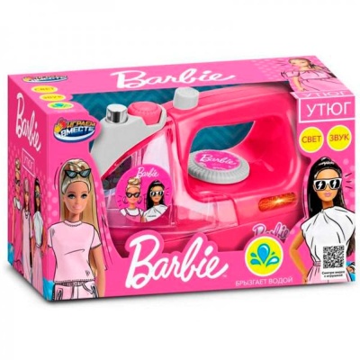 Утюг Барби со светом и звуком Играем вместе B1411292-R4 2